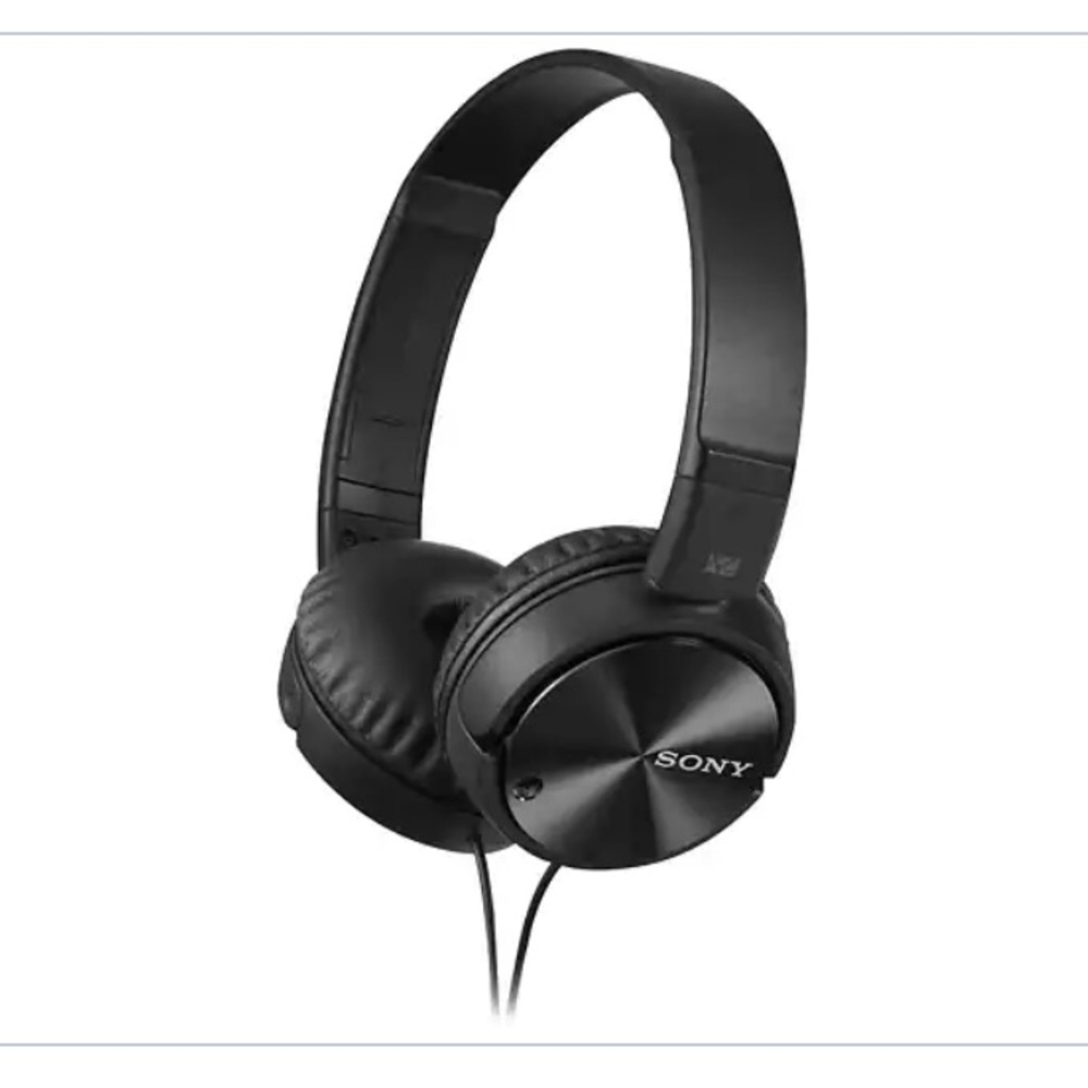 Sony Noise Canceling Over-Ear Headphones BLACK